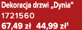 Dekoracja drzwi „Dynia” 1721560 67,49 z 44,99 z 1