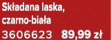 Sk adana laska, czarno bia a 3606623 89,99 z 