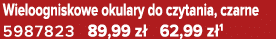 Wieloogniskowe okulary do czytania, czarne 5987823 89,99 z 62,99 z 1