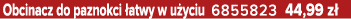 Obcinacz do paznokci atwy w u yciu 6855823 44,99 z 