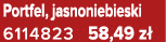 Portfel, jasnoniebieski 6114823 58,49 z 