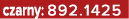 czarny: 892.1425