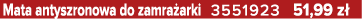 Mata antyszronowa do zamra arki 3551923 51,99 z 