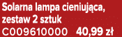 Solarna lampa cieniuj ca, zestaw 2 sztuk C009610000 40,99 z 